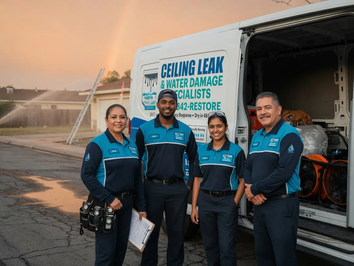 Ceiling Leak Cleanup company in Knapp, WI